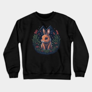 Cute Bunny Crewneck Sweatshirt